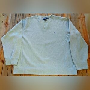 vintage '90s Polo Ralph Lauren mint green sweater  men's Size 2XL